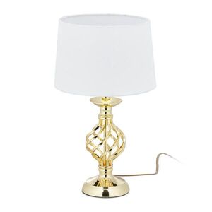 Relaxdays LAMPA Zlatá stolová dotyková stmievateľná 3 stupne E14 vyobraziť