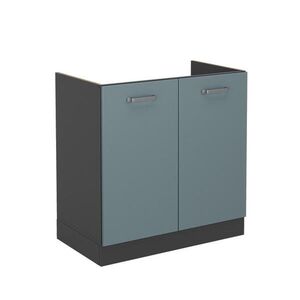 Vicco SPODNÁ SKRINKA POD DREZ R-Line Modrošedá 80 cm bez pracovnej dosky vyobraziť