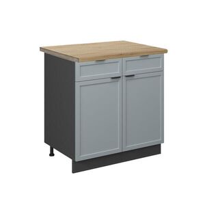 Vicco KUCHYNSKÁ SPODNÁ SKRINKA Fame-Line Svetlo modrošedá 80 cm , AP Oak vyobraziť