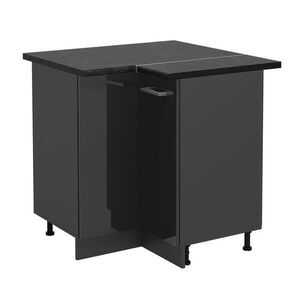 Vicco ROHOVÁ SPODNÁ SKRINKA R-Line Antracit vysoký lesk 75.6 cm , AP Antracit vyobraziť