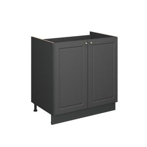 Vicco SPODNÁ SKRINKA POD DREZ Fame-Line Antracitovo-zlatý vidiecky dom 80 cm , AP Oak vyobraziť
