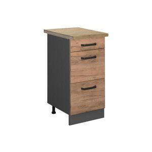 Vicco KUCHYNSKÁ SPODNÁ SKRINKA R-Line Dub Goldkraft 40 cm so zásuvkami, dub AP vyobraziť