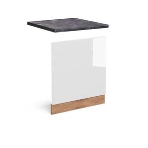 Vicco PREDNÝ PANEL R-Line Biely vysoký lesk 60 cm , AP Antracit vyobraziť