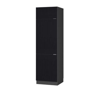 Vicco CHLADNIČKA Fame-Line Čierny pruhovaný 60 cm vyobraziť