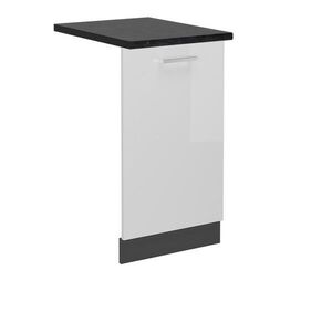 Vicco PREDNÝ PANEL R-Line Biely vysoký lesk 45 cm , AP Antracit vyobraziť