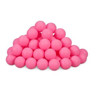 Relaxdays LOPTIČKY Ružové 100-ks-set plast 40 mm vyobraziť