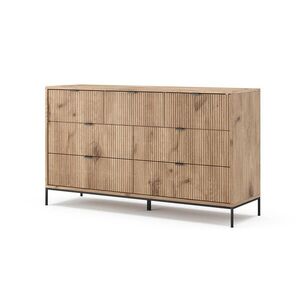 Vicco PRÍBORNÍK Eliza Dub Viking 42 x 81 cm so 7 zásuvkami vyobraziť