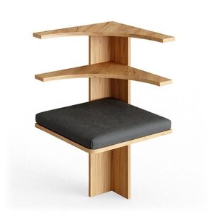 Vicco JEDÁLEŇ ROHOVÁ LAVICA Roman Dub Goldkraft 43.5 x 43.5 cm vyobraziť