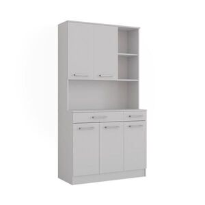 Vicco KUCHYNSKÝ BUFET Raul biely 100.1 x 188.5 cm s 5 dvierkami a 2 zásuvkami vyobraziť