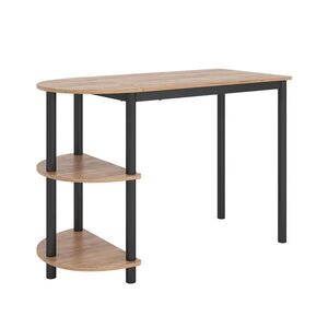 Vicco KUCHYNSKÝ STÔL Freetown Dub Goldkraft/čierna 110 x 50 cm s otvorenými policami vyobraziť