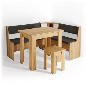 Vicco ROHOVÁ LAVICOVÁ SKUPINA Roman Dub Goldkraft 150 x 120 cm so stolom vyobraziť