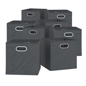 Vicco SKLADACÍ BOX antracitová 30 x 30 cm Sada 8 kusov vyobraziť