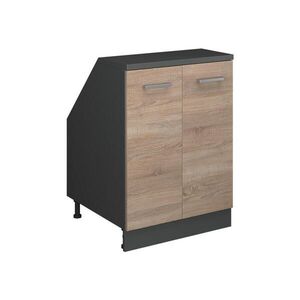 Vicco ŠIKMÁ SKRIŇA Rion Sonoma 60 x 81.6 cm s 2 dverami, korpus skrine hĺbka 60 cm vyobraziť