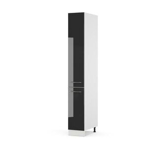 Vicco KÚPEĽŇOVÁ SKRINKA Fame-Line Antracit vysoký lesk 30 x 206.8 cm vyobraziť