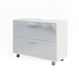Vicco SKRINKA pod umývadlo Ilias Biely vysoký lesk 80 x 60.8 cm vyobraziť