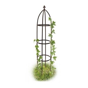 Relaxdays OBELISK Hnedý kov 190 cm vyobraziť
