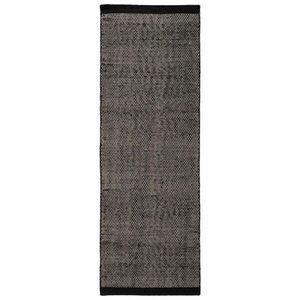 benuta VLNENÝ behúň Rocco Čierna/Biela 80x250 cm vyobraziť