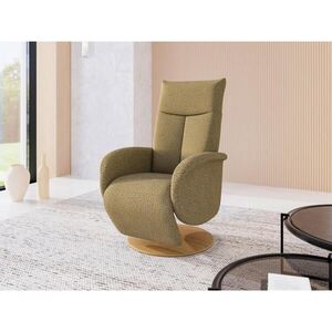 Sit & More RELAXAČNÉ KRESLO, textil, olivovozelená vyobraziť