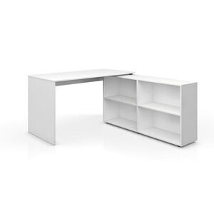 Vicco ROHOVÝ STÔL FlexPlus biely 137 x 60 cm vyobraziť