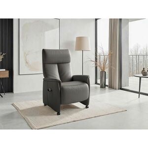 Sit & More RELAXAČNÉ KRESLO, koža, antracitová vyobraziť