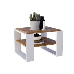 CraftPAK KONFERENČNÝ STOLÍK z drevotriesky, obdĺžnikový, stabilný, v odtieni orech, 44/54/63 cm vyobraziť