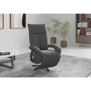 Sit & More RELAXAČNÉ KRESLO, textil, tmavosivá vyobraziť
