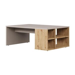Vicco KONFERENČNÝ STOLÍK Danny Kašmír 90 x 60 cm s policami vyobraziť