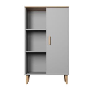 RAUMHIRSCH FURNITURE KNIŽNICA Denver šedá 80/120/35 cm vyobraziť