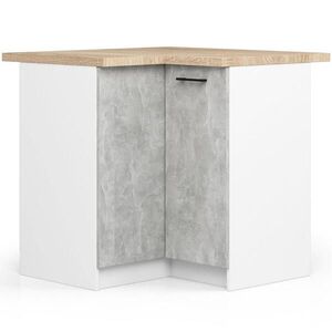 RAUMHIRSCH FURNITURE SPODNÁ SKRÍŇ Biela, betónová 85/90/46 vyobraziť