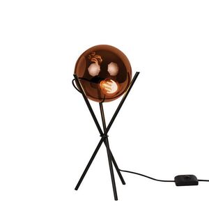 s.luce ORB Axis sklenená stolová lampa trojnožka 20cm vyobraziť
