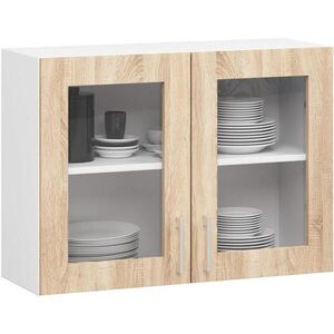 RAUMHIRSCH FURNITURE ZÁVESNÁ SKRÍŇ Biela, dub Sonoma 58/80/30, 5 vyobraziť
