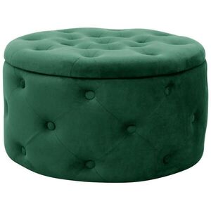 RAUMHIRSCH FURNITURE ČALÚNENÝ TABURET Zelený 55/30/55 vyobraziť