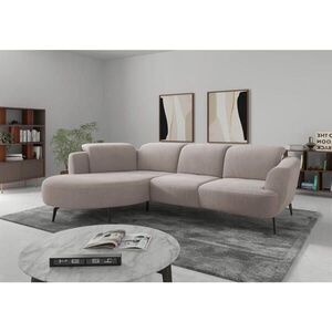 Sit & More ROHOVÁ SEDAČKA, textil, sivobéžová vyobraziť