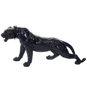 MCW DEKO FIGURKA PANTHER S OBojkom Vysoko lesklá čierna vyobraziť