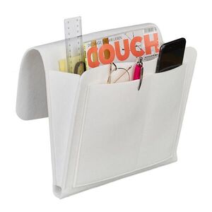 Relaxdays ORGANIZÉR biela plsť 5 priehradiek 26x28x5 cm vyobraziť