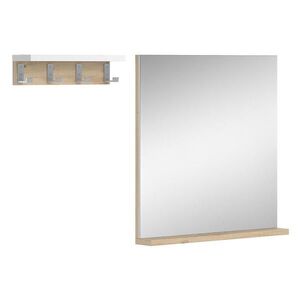 Vicco KÚPEĽŇOVÉ ZRKADLO Henri biely 50 x 51.6 cm s policou vyobraziť