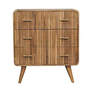 Artisan Furniture TRUHLICA Metropolitan s 3 zásuvkami, severské nohy, béžová vyobraziť
