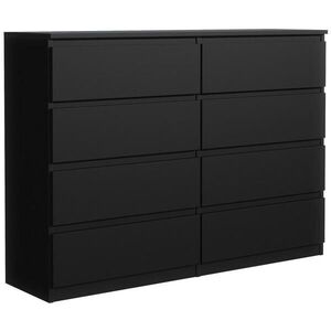RAUMHIRSCH FURNITURE KOMODA Čierna 120/102/39 vyobraziť