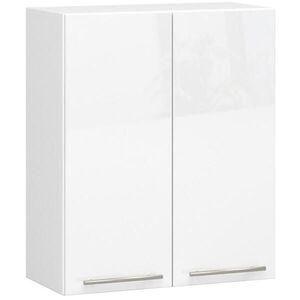 RAUMHIRSCH FURNITURE ZÁVESNÁ SKRÍŇ Biela, Lesklá biela 72/60/30 vyobraziť