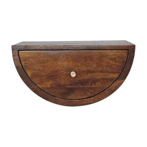 Artisan Furniture NÁSTENNÝ nočný stolík Levitate, 1 zásuvka, hnedý vyobraziť