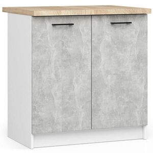 RAUMHIRSCH FURNITURE SPODNÁ SKRÍŇ Biela, betónová 85/80/46 vyobraziť