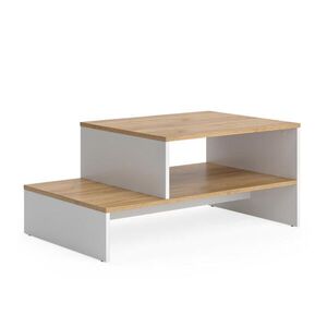 Vicco KONFERENČNÝ STOLÍK Amely Dub Goldkraft/biela 90 x 55 cm s policou vyobraziť