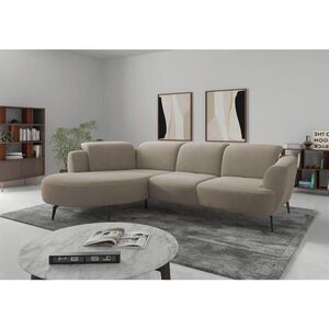 Sit & More ROHOVÁ SEDAČKA, textil, béžová vyobraziť