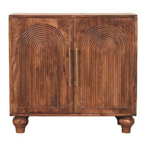 Artisan Furniture SIDEBOARD s povrchovou úpravou Roasted Almond, 2 dvere, 2 vnútorné police, hnedý vyobraziť
