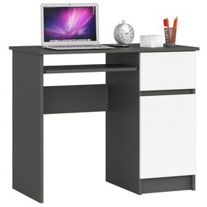 RAUMHIRSCH FURNITURE PÍSACÍ STÔL Grafitovo šedá, biela 77/90/50 vyobraziť
