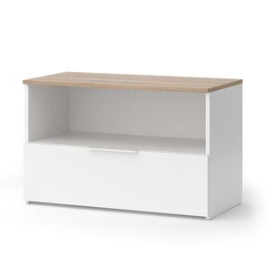 Vicco KOMODA Wido Biela/Sonoma 80 x 50 cm s 1 uzavretou priehradkou vyobraziť