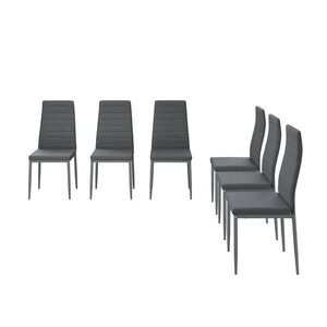 Vicco STOLIČKA DO JEDÁLNE Grand Šedá 42.5 x 48 cm Súprava 6 vyobraziť