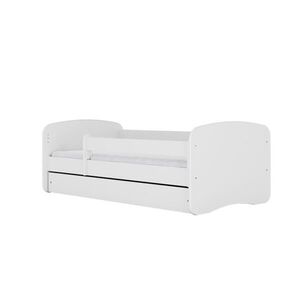 RAUMHIRSCH FURNITURE DETSKÁ POSTEĽ bez vzoru so zásuvkou a matracom, biela 160/80 vyobraziť