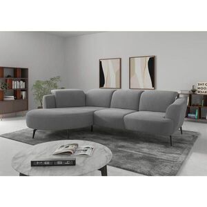 Sit & More ROHOVÁ SEDAČKA, textil, sivá vyobraziť