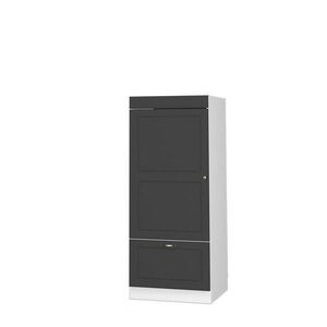 Vicco VYSOKÁ SKRIŇA Fame-Line, Antracitovo-zlatý vidiecky dom/biely, 60 cm vyobraziť